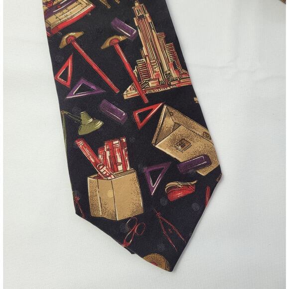 Draftsman/Engineer/Architect Silk Tie - Picture 3 of 8